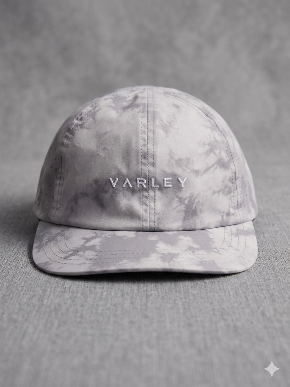 Brand New Varley Niles Cap/hat - Grey Tie Dye